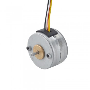 Φ25x15mm PM Rotary Stepper motor 7.5deg 14.7mN.m (2.082oz.in) 0.5A 4 Wires