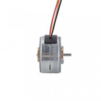Φ25x15mm PM Rotary Stepper motor 7.5deg 14.7mN.m (2.082oz.in) 0.5A 4 Wires