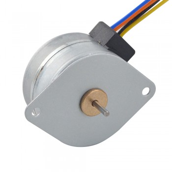 PM Rotary Stepper Motor 7.5 Deg 53.9mN.m (7.634oz.in) 0.2A 4 Wires Φ35x22mm Permanent Magnet Stepper Motor