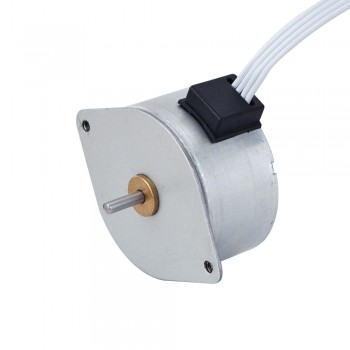 PM Stepper Motor 7.5 Deg 68.6mN.m (9.717oz.in) 0.6A 4 Wires Φ42x23.5mm Permanent Magnet Stepper Motor