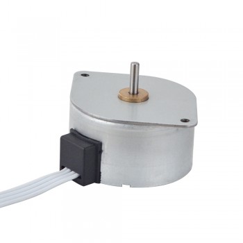 PM Stepper Motor 7.5 Deg 68.6mN.m (9.717oz.in) 0.6A 4 Wires Φ42x23.5mm Permanent Magnet Stepper Motor