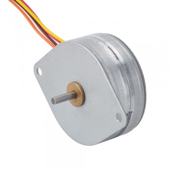 PM Rotary Stepper Motor 3.75 Deg 49mN.m (6.94oz.in) 0.42A 4 Wires Φ42x18mm Permanent Magnet Stepper Motor