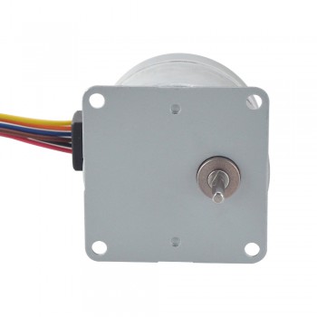 PM Geared Stepper Motor 4 Phase 0.15 Deg 98 Ncm 0.171A with 50:1 Spur gearbox Φ42x38mm