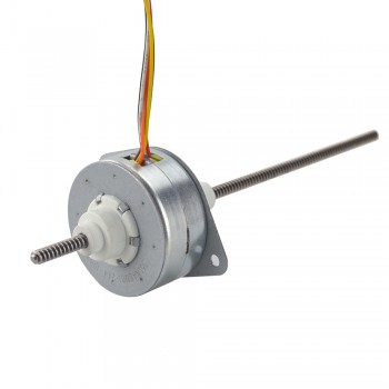 Φ35x17.5mm PM Precision Non-Captive Linear Stepper Motor 0.46A Lead 1.22mm/0.047