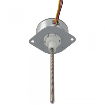 Φ35x17.5mm PM Precision Non-Captive Linear Stepper Motor 0.46A Lead 1.22mm/0.047