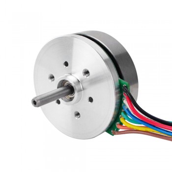 External Rotor Motor 24V 5000RPM 0.05Nm 30W 1.6A Ф43.2x18mm Brushless DC Flat Motor