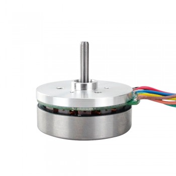 External Rotor Motor 24V 5000RPM 0.05Nm 30W 1.6A Ф43.2x18mm Brushless DC Flat Motor