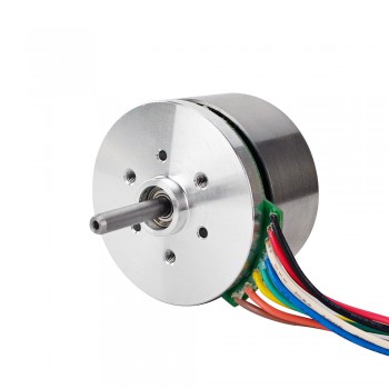 External Rotor Motor 24V 4850RPM 0.13Nm 70W 3.6A Ф43.2x27mm Brushless DC Flat Motor