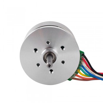 External Rotor Motor 24V 4850RPM 0.13Nm 70W 3.6A Ф43.2x27mm Brushless DC Flat Motor