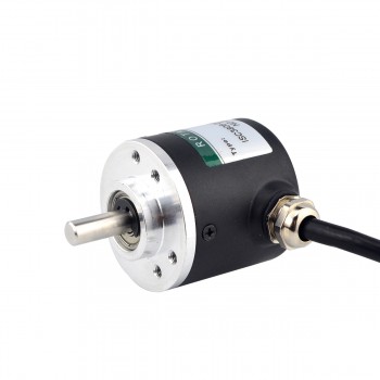 100 CPR Incremental Stepper Motor Rotary Encoder ABZ 3-Channel 6mm Solid Shaft ISC3806