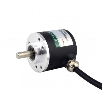 360 CPR Incremental Stepper Motor Rotary Encoder ABZ 3-Channel 6mm Solid Shaft ISC3806