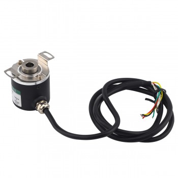 2000 CPR Incremental Stepper Motor Rotary Encoder ABZ 3-Channel 8mm Hollow Shaft IHC3808