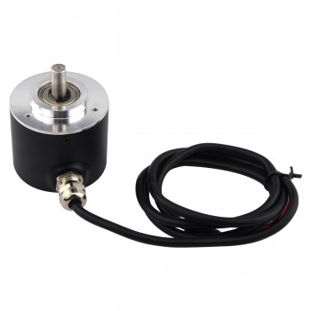 2000 CPR Incremental Stepper Motor Rotary Encoder ABZ 3-Channel 8mm Solid Shaft ISC5208