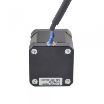 Waterproof Nema 17 Stepper Motor 1.8 Deg 2.0A 0.59 Nm 2 Phase P Series IP65 Water Resistant Stepper Motor