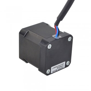 Waterproof Nema 17 Stepper Motor 1.8 Deg 2.0A 0.59 Nm 2 Phase P Series IP65 Water Resistant Stepper Motor