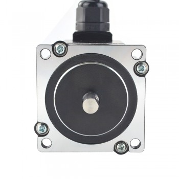 Waterproof Nema 23 Closed Loop Stepper Motor P Series IP65 1.8 Deg 1.2Nm 4A 2 Phase with Encoder 1000CPR 