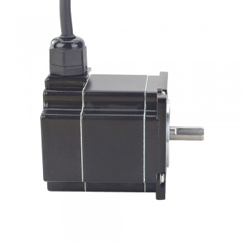 Waterproof Nema 23 Stepper Motor 1.8 Deg 4.0A 1.2Nm P Series IP65 Water Resistant Stepper Motor