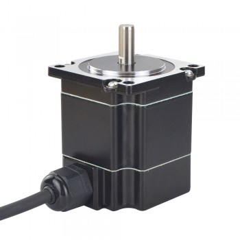 Waterproof Nema 23 Stepper Motor 1.8 Deg 4.0A 1.2Nm P Series IP65 Water Resistant Stepper Motor