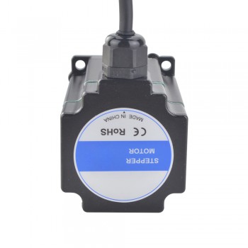 Waterproof Nema 23 Stepper Motor 1.8 Deg 5.0A 1.8Nm P Series IP65 2 Phase Water Resistant Stepper Motor