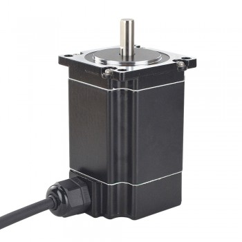 Waterproof Nema 23 Stepper Motor 1.8 Deg 5.0A 1.8Nm P Series IP65  2 Phase Water Resistant Stepper Motor