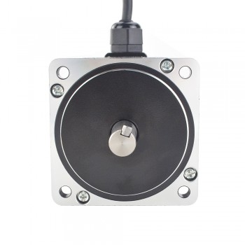 Waterproof Nema 34 Closed Loop Stepper Motor P Series IP65 1.8 Deg 4.5Nm 6.0 A with Encoder 1000CPR