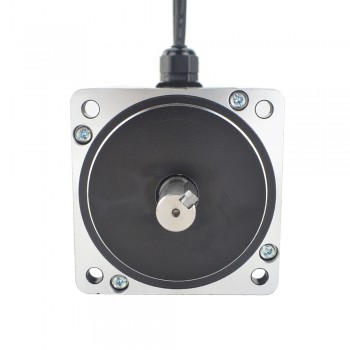 Waterproof Nema 34 Closed Loop Stepper Motor P Series IP65 1.8 Deg 12Nm 6A 2 Phase with Encoder 1000CPR