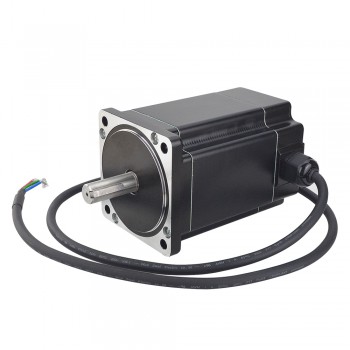 Waterproof Nema 34 Stepper Motor P Series IP65 1.8 Deg 6.0A 8.5Nm 2 Phase Water Resistant Stepper Motor