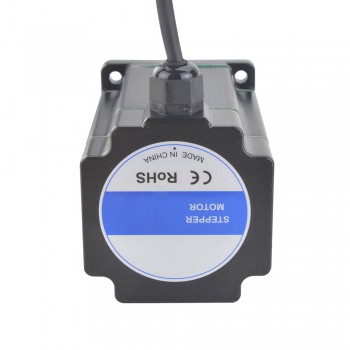 Waterproof Nema 34 Stepper Motor P Series IP65 1.8 Deg 6.0A 8.5Nm 2 Phase Water Resistant Stepper Motor