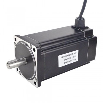 Waterproof Nema 34 Stepper Motor 1.8 Deg 6.0A 12Nm(1700oz.in) 2 Phase P Series IP65