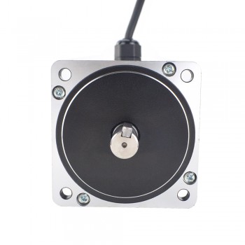 Waterproof Nema 34 Stepper Motor 1.8 Deg 6.0A 12Nm(1700oz.in) 2 Phase P Series IP65