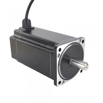 Waterproof Nema 34 Stepper Motor 1.8 Deg 6.0A 12Nm(1700oz.in) 2 Phase P Series IP65