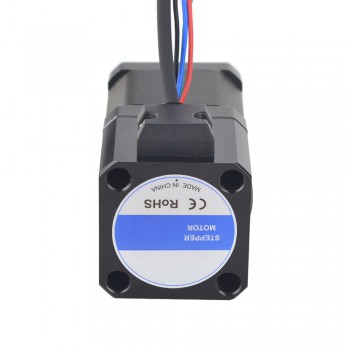 P Series Nema 17 Stepper Motor 1.8 Deg 48Ncm/67.99oz.in 2A 2 Phase with Electromagnetic Brake