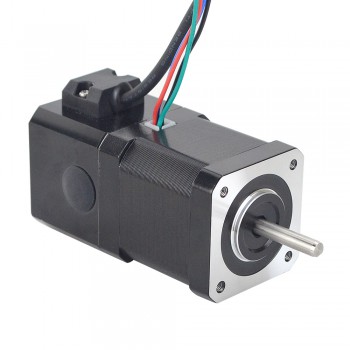 P Series Nema 17 Stepper Motor 1.8 Deg 48Ncm/67.99oz.in 2A 2 Phase with Electromagnetic Brake