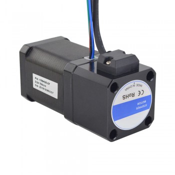 P Series Nema 17 Stepper Motor 1.8 Deg 72Ncm/101.98oz.in 2 Phase 2.0 A with Electromagnetic Brake