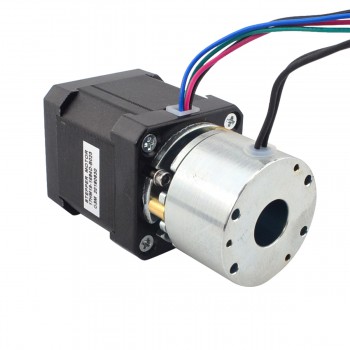 Nema 17 Stepper Motor Bipolar 0.9 Deg 0.65Nm(92oz.in) 1.68A 2.80V with Non-excited Brake