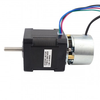 Nema 17 Stepper Motor Bipolar 0.9 Deg 0.65Nm(92oz.in) 1.68A 2.80V with Non-excited Brake