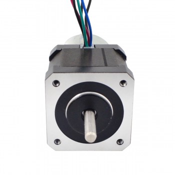 Nema 17 Stepper Motor Bipolar 0.9 Deg 0.65Nm(92oz.in) 1.68A 2.80V with Non-excited Brake