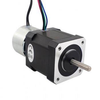 Nema 17 Stepper Motor Bipolar 0.9 Deg 0.65Nm(92oz.in) 1.68A 2.80V with Non-excited Brake