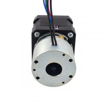 Nema 17 Stepper Motor Bipolar 1.8 Deg 0.65Nm(92oz.in) 2A 2.20V with Non-excited Brake