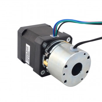 Nema 17 Stepper Motor Bipolar 1.8 Deg 0.65Nm(92oz.in) 2A 2.80V with Non-excited Brake