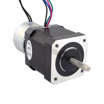 Nema 17 Stepper Motor Bipolar 1.8 Deg 0.65Nm(92oz.in) 2A 2.80V with Non-excited Brake