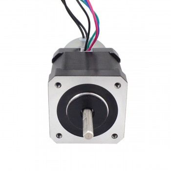 Nema 17 Stepper Motor Bipolar 1.8 Deg 0.65Nm(92oz.in) 2A 2.80V with Non-excited Brake