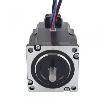 Nema 23 Stepper Motor P Series 1.8 Deg 1.2Nm/169.97oz.in 4.0A 2 Phase with Electromagnetic Brake