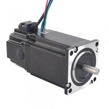 Nema 23 Stepper Motor P Series 1.8 Deg 2Nm/283.28oz.in 5.0A 2 Phase with Electromagnetic Brake