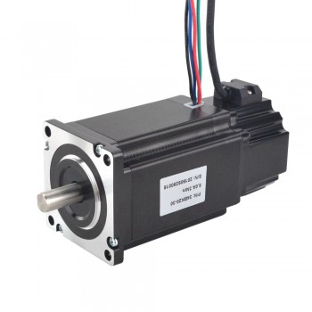 Nema 24 Stepper Motor P Series 1.8 Deg 3Nm/424.92oz.in 2 Phase with Electromagnetic Brake