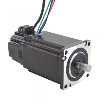 Nema 24 Stepper Motor P Series 1.8 Deg 3Nm/424.92oz.in 2 Phase with Electromagnetic Brake