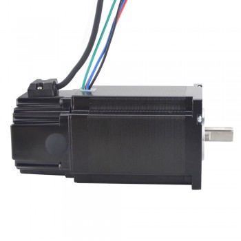 Nema 24 Stepper Motor P Series 1.8 Deg 3Nm/424.92oz.in 2 Phase with Electromagnetic Brake