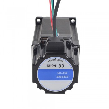 Nema 24 Stepper Motor P Series 1.8 Deg 3Nm/424.92oz.in 2 Phase with Electromagnetic Brake