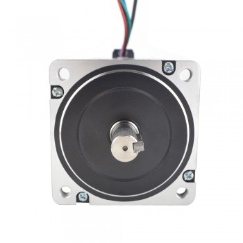 Nema 34 Stepper Motor P Series 1.8 Deg 12Nm/1700oz.in 6A 2 Phase with Electromagnetic Brake