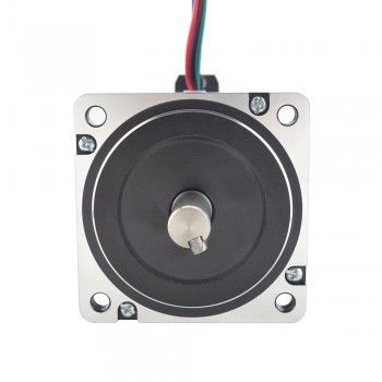 Nema 34 Stepper Motor P Series 1.8 Deg 4.5Nm/637.38oz.in 6.0A 2 Phase with Electromagnetic Brake